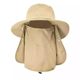 Summer desert anti-sand sports children's mask with large brim sunshade full face hat mask outdoor hiking mask breathable