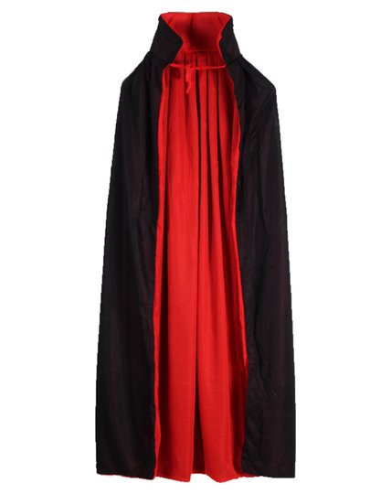 Halloween Cape Cosplay with Hat, Suitable for Adults and Children, Decorative Shawl Cloak Wizard