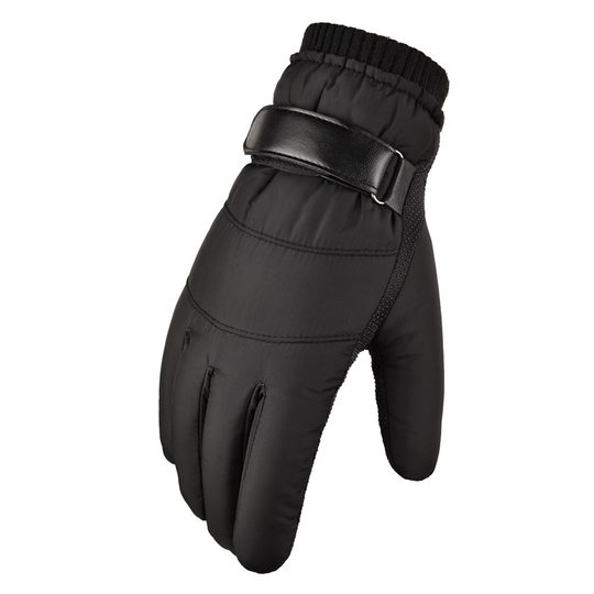 Men's down Gloves Suitable for Temperatures as Low as -40 Degrees in Northeast China ℃ Cold-Proof Gloves Harbin Thickened and Fleece-Lined for Motorcycle Riding