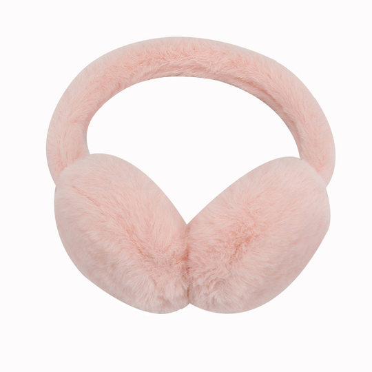 Winter Warm Earmuffs for Girls, Korean Style Fashion Furry Ear Covers for College Students, 2025 New Model, Head-Worn, Cold-Proof