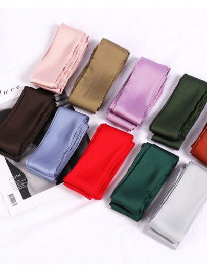 Mamian Skirt Belt and Headdress for Girls in Hanfu, Ancient Style Streamers for Boys and Girls, Matching 2024 New Year Performance Waist Rope