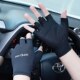 Driving Gloves for Drivers, Men's Half-Finger Summer Car Gloves, Sweat-Proof, Breathable, for Driving Practice, Fishing, Quick-Drying, Sweat-Absorbing, Cycling