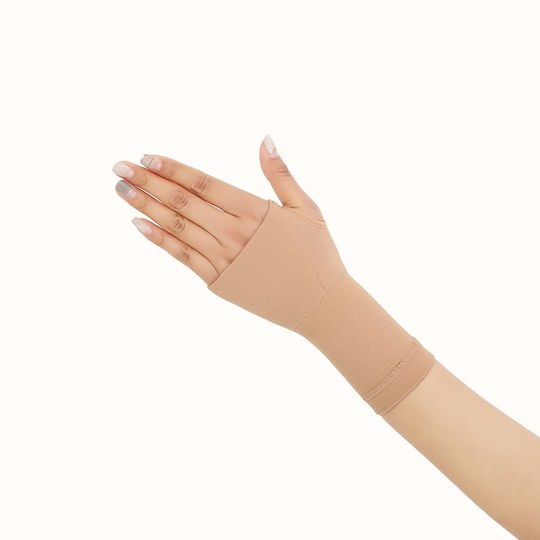 Pressure Gloves for Arthritis Joint Pain Relief Health Care Gloves Physiotherapy Anti-Swelling Elastic Gloves Joint Rehabilitation Protection Half-Finger