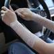 Summer Thin Elastic Lace Wristbands for Female Drivers, Sun Protection Short Sleeves to Cover Scars and Tattoos, Fake Sleeves for Driving