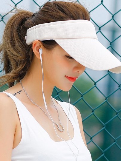 Red Sun Hat Running Hat Quick-Drying Open-Top Hat Summer Sun Hat Sun Hat Baseball Cap Cycling Marathon