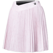FILA GOLF official womens woven skirt summer loose pleated skirt golf sports skirt