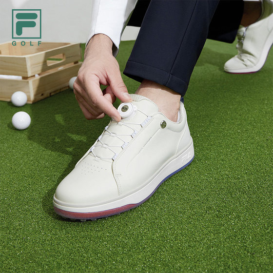 FILA 공식 남성 신발 GF1911TRAINER 소프트 스파이크 하이 스니커즈 2024 봄 새로운 종합 운동화