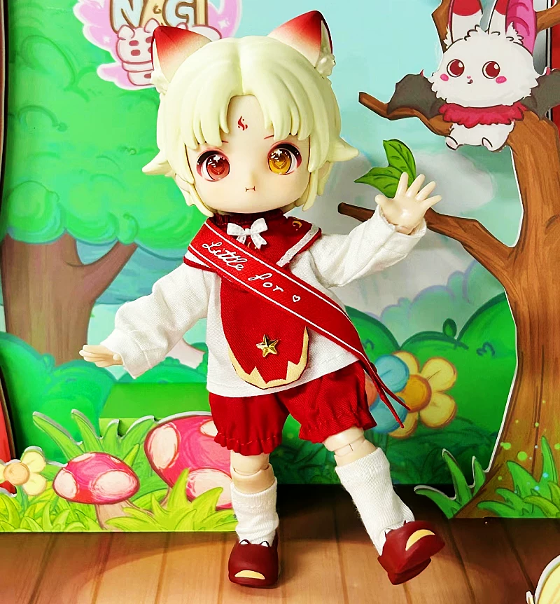 Настоящий NAGI Beast Tsai второе поколение серия обмен Tide Play слепая коробкаCan Patsus 12 очков Baby Girl Gifts