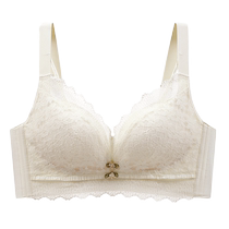 Catman Big Breast Revealing Small Underwear Womens Thin No Wires Large Size Adjustable Push-up Secondary Breast Anti-Sagging Bra