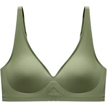 Catman soft support underwear for women with small breasts push-up support to prevent sagging no rims thin traceless and beautiful back glossy bra