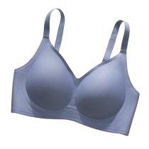 Catman Seamless Bra for Women with Large Breasts to Reveal Small Breasts Gathering No Wires Preventing Sagging Top Supporting Breasts Thin Bra
