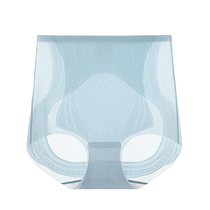 Catman Seamless Tummy Control Panties Womens 2024 New Ice Silk High Waist Hip Lifting Strong Belly Controlling Shaping Pants Summer