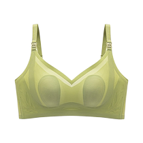 Catren Nursing Bra Womens Summer Thin Gathered Anti-Sagging Breathable Seamless Nursing Bra Special for Postpartum Breastfeeding