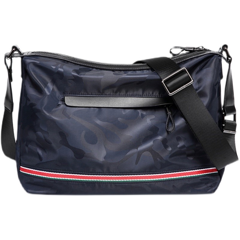 Light Extravagant Oxford Spinning Single Shoulder Bag Men Skew Satchel Casual Tide Canvas Difference Bag Waterproof High Face Value Man Bag-Taobao