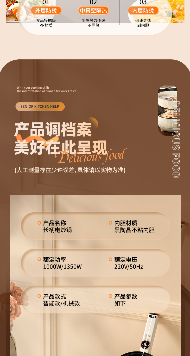 Плиты 电炒菜炒锅快煮锅家用一体多功能火锅学生宿舍小型蒸煮煎炒不沾锅 Green kwai