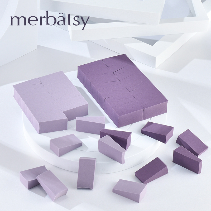 MERBATSY24 Chopped Powder Poker No Powder Triangle Makeup Sponge Powder Bashing Dry And Wet Air Cushion Beauty Egg