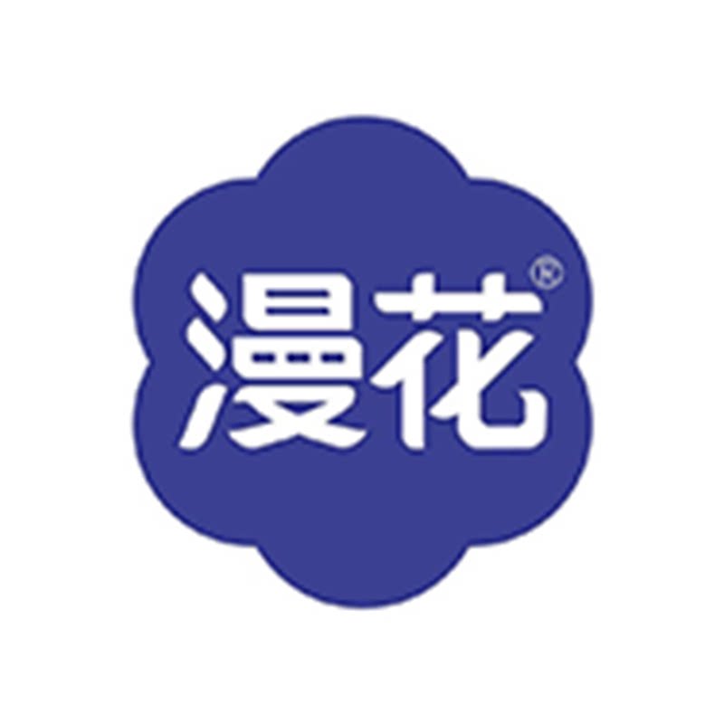 漫花纸品综合店的LOGO