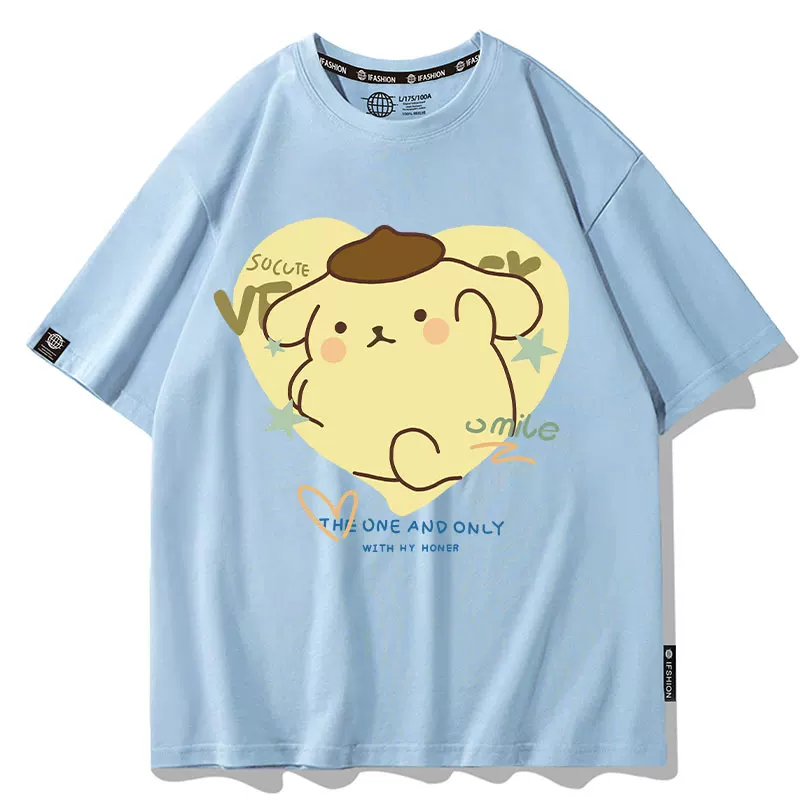 Sanrio, Hello Kitty, летняя футболка с коротким рукавом
