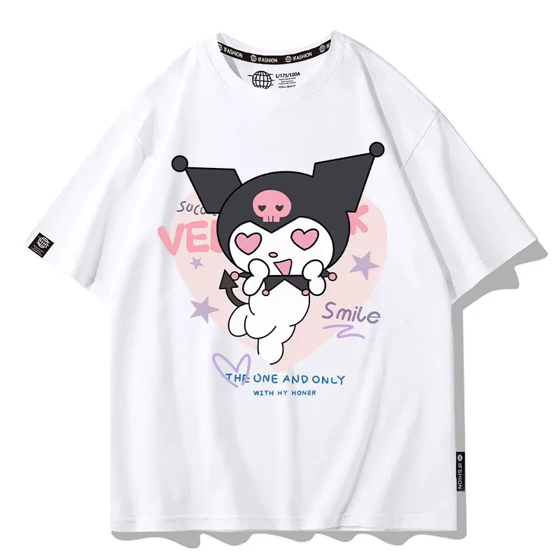 Sanrio, Hello Kitty, летняя футболка с коротким рукавом