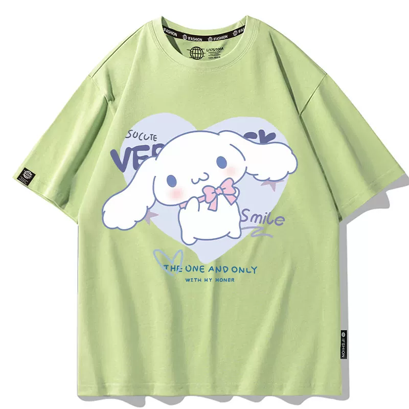 Sanrio, Hello Kitty, летняя футболка с коротким рукавом