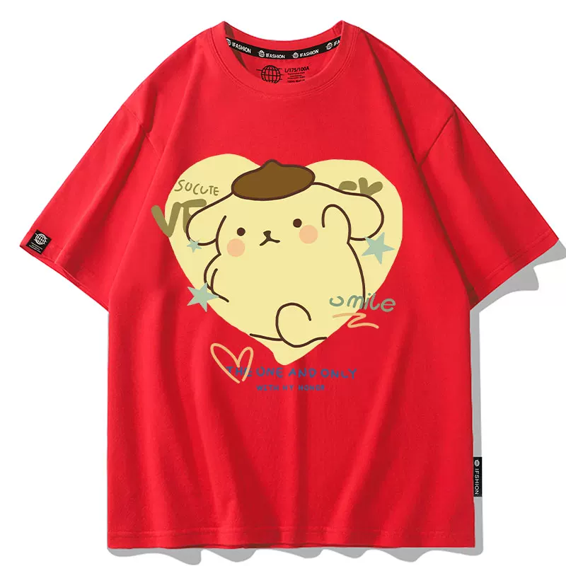 Sanrio, Hello Kitty, летняя футболка с коротким рукавом