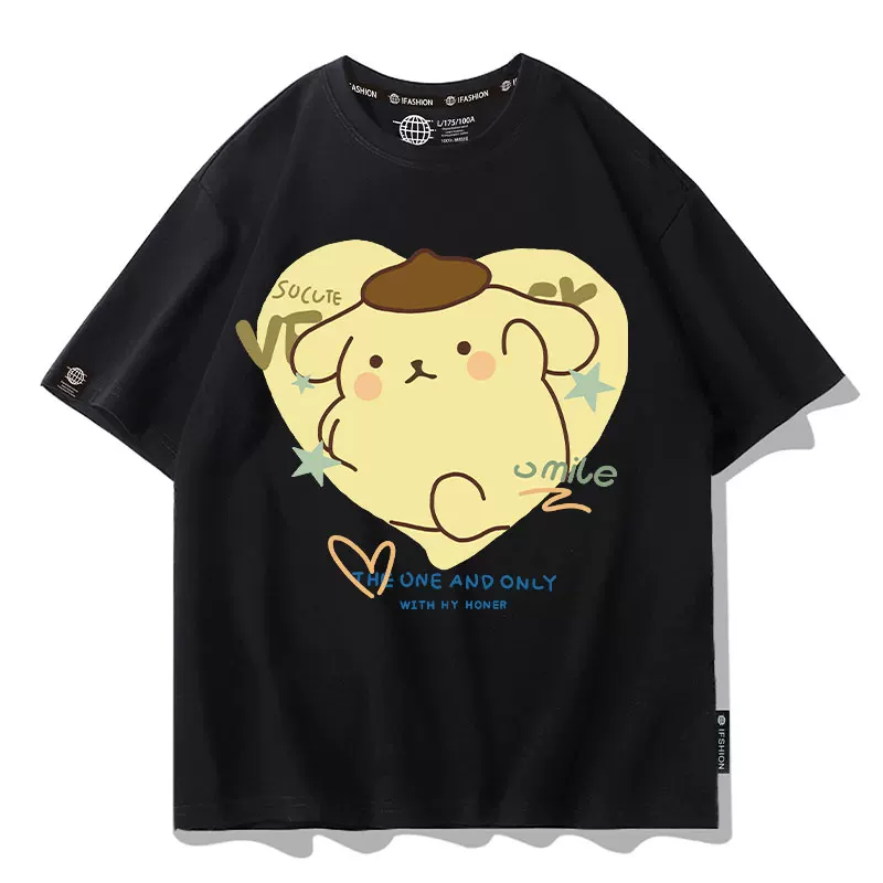 Sanrio, Hello Kitty, летняя футболка с коротким рукавом