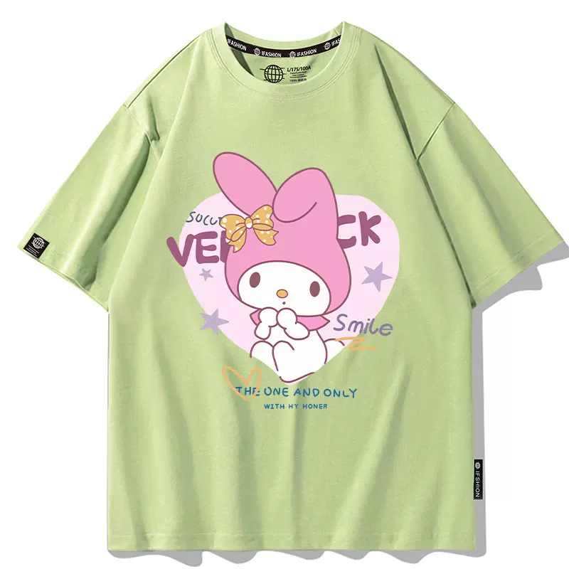Sanrio, Hello Kitty, летняя футболка с коротким рукавом