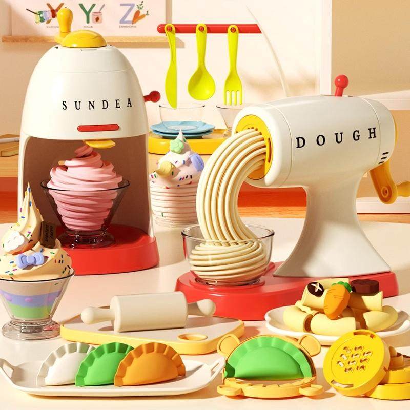 Япония TOS пластилиновая игрушка цветной глиняный набор нетоксичный детский пищевой инструмент для девочек из сверхлегкой глины.