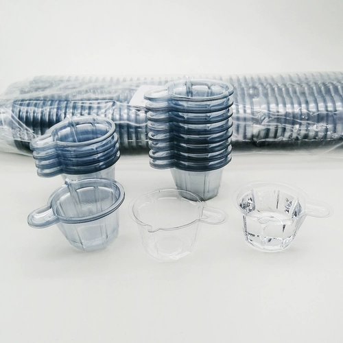 Моча чашка одноразовый медицинский тестирование мочи чашка специальная моча измерение чашки прозрачной пластиковой капли -To -Tech Cup