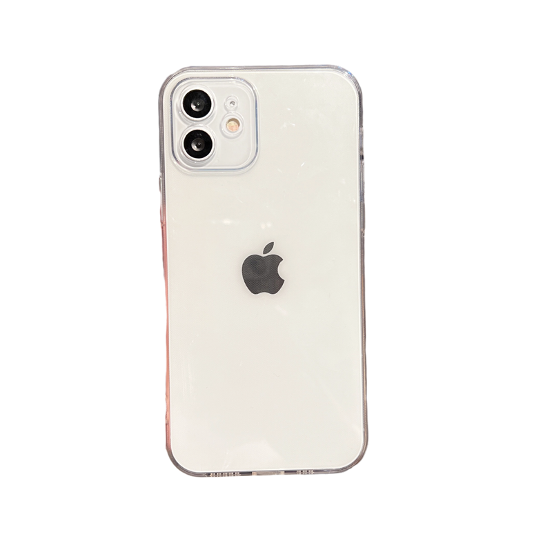 Apple iPhone silicone simple high-definition transparent soft case