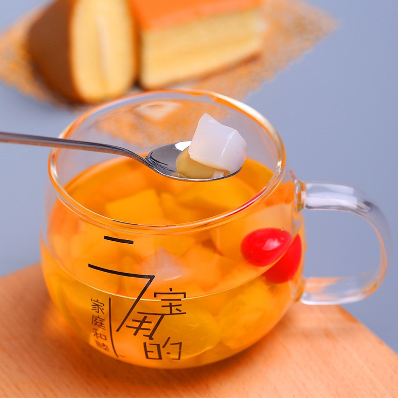 Glacier Textured Glass Cups Home High Face Value Cups Water Cups Women's Summer Juice Cups of Wind Coffee Cups