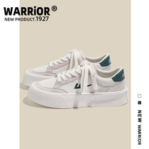 Warrior Resilience Small White Shoes Women Shoes Summer Day Department Original Design Feel 100 Hitch Casual Thick Bottom Sports Board Shoes