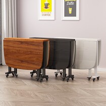 Ultrathin folding table table Home leaning against wall modern minimalist light extravagant designer Versatile Little Family ideas