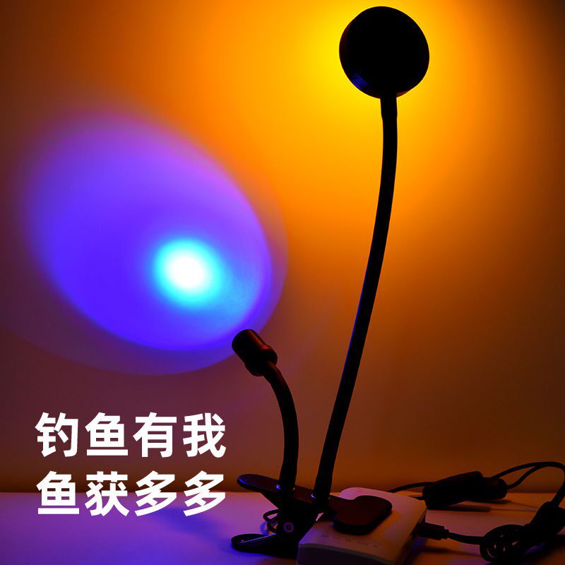 Bait Light Poly Fish Light Raft Fishing Light Special LED Light Usb Charging Fishing Night Fishing Light Extra-long Cruise Bait Fish Lamp