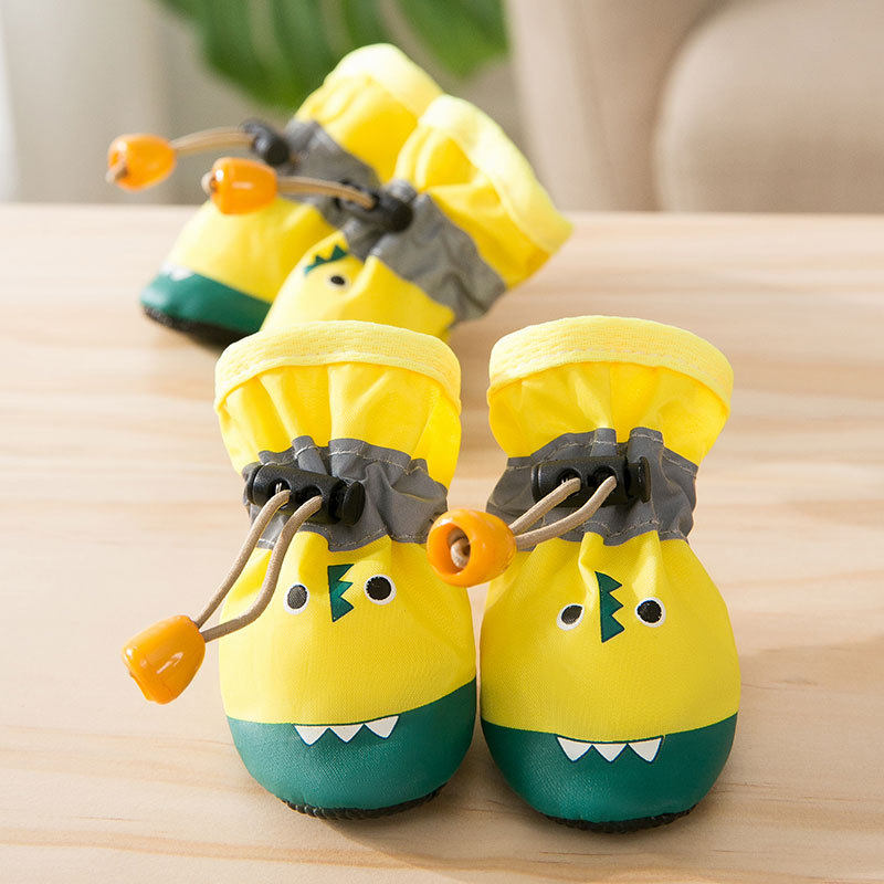 Small crocodile than bear shoes spring and autumn dog shoes dog shoes small dog shoes can not fall waterproof shoes