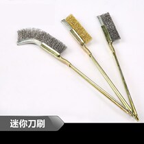 Bathroom long handle wire brush wall corner personality toilet steel wire ball gap long handle stainless steel wire brush floor