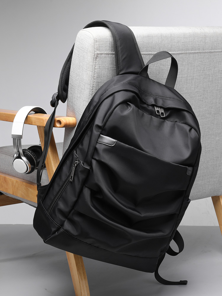 Large capacity travel Shoulder Bag Men Casual Business Computer Double Shoulder Bag Brief commuter college student Bag Boys Boomer Card