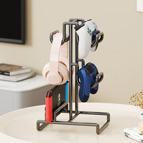 Game controller storage rack multi-functional e-sports room headset and headset holder shopping mall mobile phone display rack student dormitory good stuff storage and organization artifact multi-layer video game accessories creative bracket