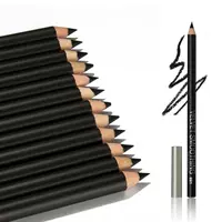 12pcs/lot Eyeliner Black Waterproof Long-lasting Portable Ey