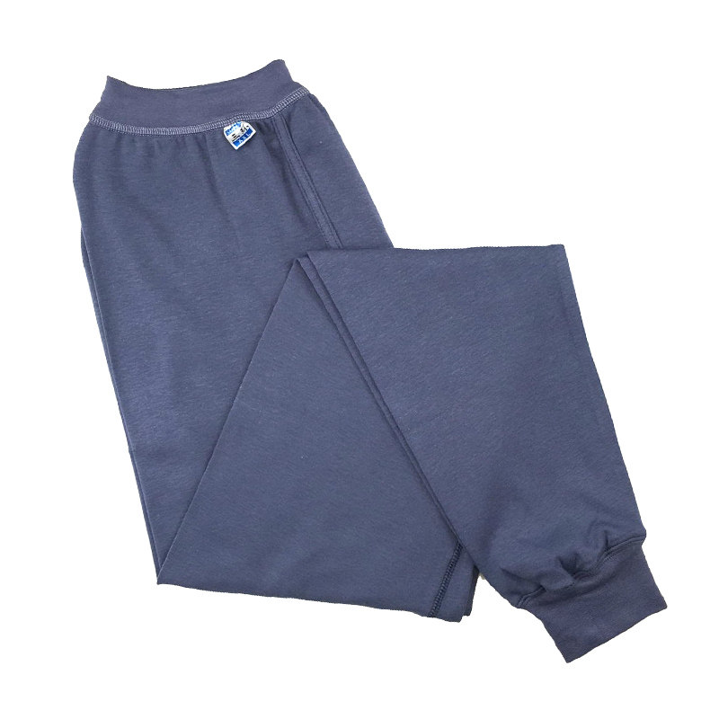 Three-gun men's pure cotton fatty plus large number of warm single bathroom sanitary pants in old dad high waist add toilet lining