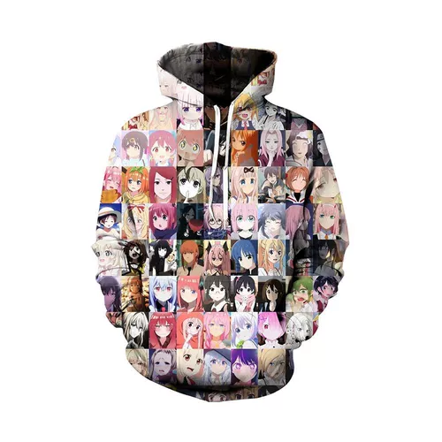 Осенняя толстовка с капюшоном, 3D, делается под заказ