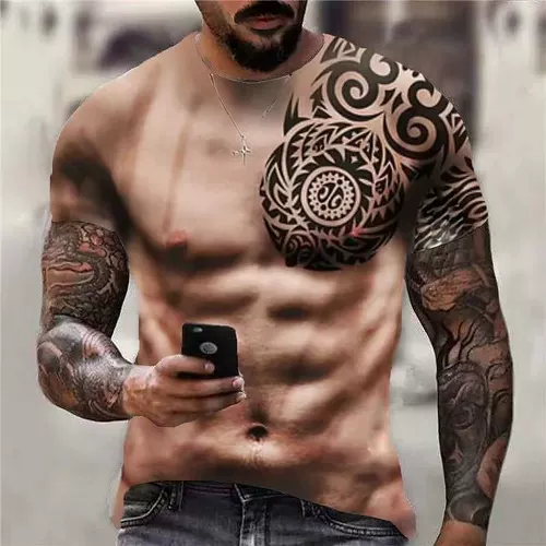 Летний детский костюм, футболка, 3D, облегающий крой