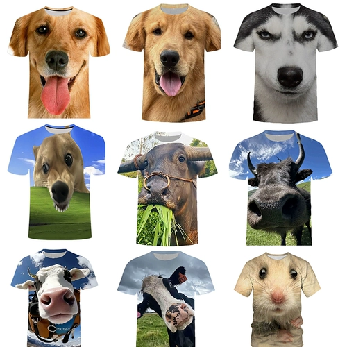 Летняя трендовая тонкая футболка для отдыха, в корейском стиле, услуга «3D цифровая печать»