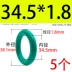 phớt thủy lực chịu nhiệt Cao su Flo Vòng chữ O có đường kính trong 1,8-130 * đường kính dây 1,8mm chịu nhiệt độ cao axit và kiềm chống ăn mòn dầu cói miễn phí vận chuyển các loại phớt thủy lực phớt thủy lực nok 