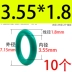 phớt thủy lực chịu nhiệt Cao su Flo Vòng chữ O có đường kính trong 1,8-130 * đường kính dây 1,8mm chịu nhiệt độ cao axit và kiềm chống ăn mòn dầu cói miễn phí vận chuyển các loại phớt thủy lực phớt thủy lực nok 