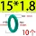 phớt thủy lực chịu nhiệt Cao su Flo Vòng chữ O có đường kính trong 1,8-130 * đường kính dây 1,8mm chịu nhiệt độ cao axit và kiềm chống ăn mòn dầu cói miễn phí vận chuyển các loại phớt thủy lực phớt thủy lực nok