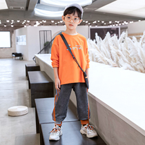 Boys clothes autumn clothes 2021 new childrens Korean top Children Spring and Autumn base shirt STS-S-C23