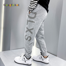 Childrens trousers men Korean version 2021 autumn cool fried street new childrens clothing trend fashion boys sports casual pants