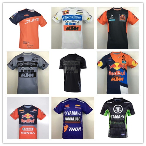 Summer off-road motorcycle downhill clothing mountain bike locomotive riding clothing short-sleeved T-shirt men and women cultural shirt custom