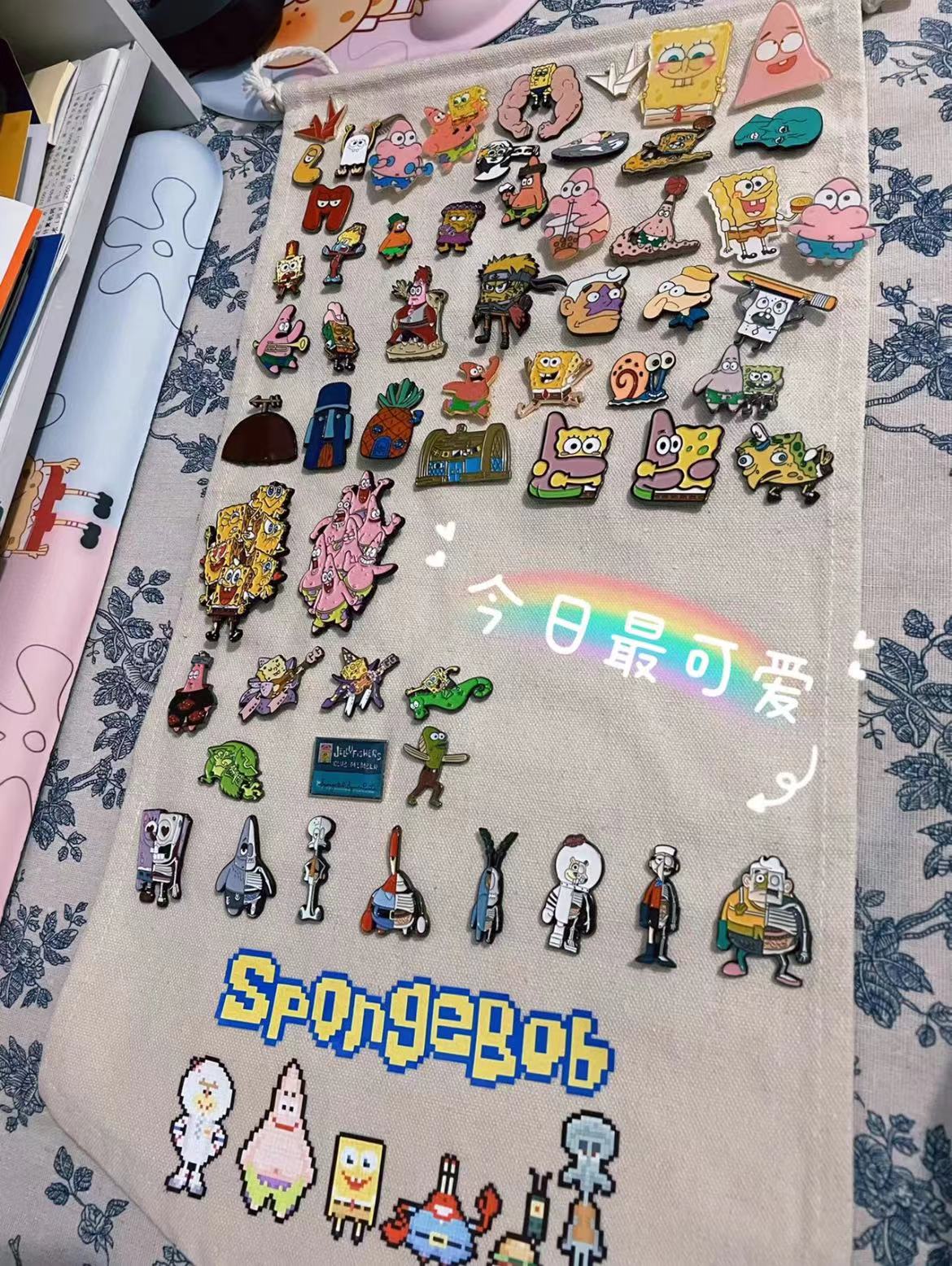 Badge Containing Cloth Collection Board Chest Needle Medal Display Board Award School Chapter Admission Box Nordic IYns Containing Hanging Cloth-Taobao
